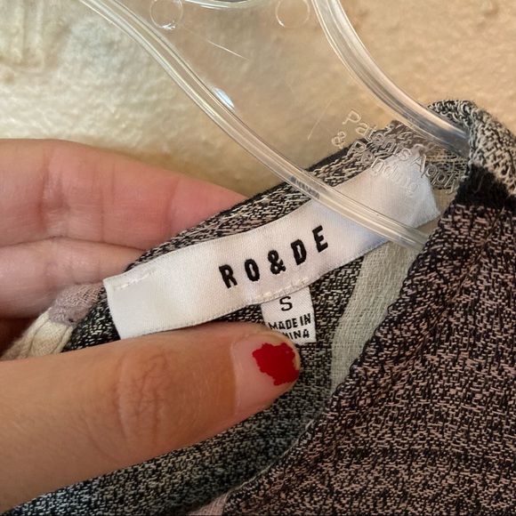 Anthropologie RO & DE Plaid Bell Sleeve Top - Picture 10 of 12